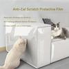 Extra Thick Cat Scratch Guard Self-Adhesive Transparent Film Wall Sofa Furniture Protector Anti-Scratch Dirt-Proof Easy Peel & Stick