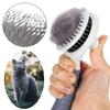Cat Brush Remove Hair Pet Hair Removal Comb for Cats Non-slip Grooming Brush Stainless Steel Dog Combs Brushes Cat Accessories