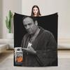 Клан Сопрано Тони Сопрано Some Pulp Mafia Плед Мягкий Плюшевый Плед для Дивана Кресла Кровати Фланелевая Постельная Простыня Покрытие для Кровати