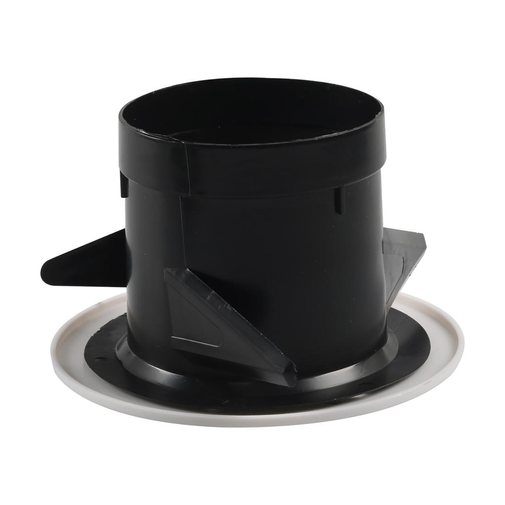 Upgraded Round Air Vent Louver Grille Cover Soffit Vent Easy Installation Used for Bathroom Office Kitchen Ventilation