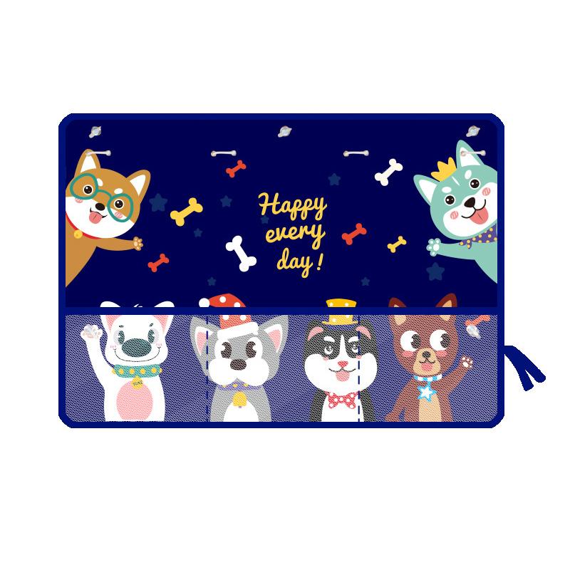 Солнцезащитная занавеска на боковое окно автомобиля, милая регулируемая занавеска с защитой от ультрафиолета, солнцезащитный козырек, жалюзи, чехол с карманом для хранения для ребенка