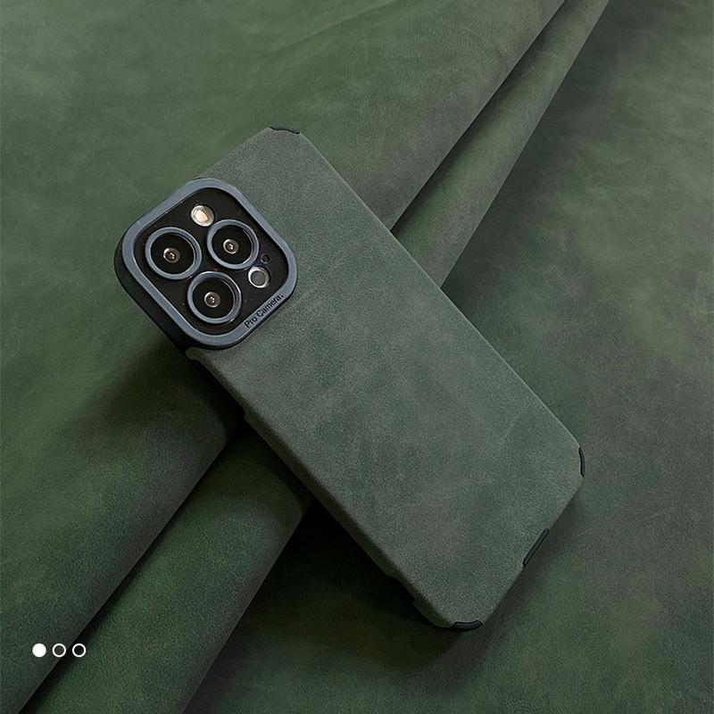 Чехол из замшевой плюшевой кожи для iPhone 16 15 14 Pro 13 12 11 Pro Max XR XS X 7 8 Plus SE 2022, роскошный силиконовый противоударный защитный чехол для объектива