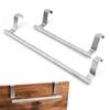 Towel Rack Over Door Towel Bar Hanging Holder Stainless Steel Bathroom Kitchen Cabinet Towel Rag Rack Shelf Hanger