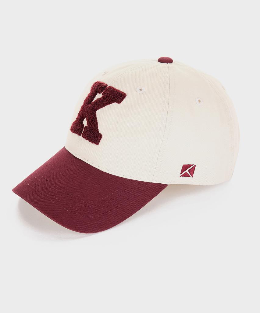 KULTE 014 Бейсболка Stadium из букле Бордовая