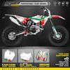 PowerZone Custom Для BETA 2020 2021 2022 RR RR-S 125 200 250 300RR 350 390 430 480 RR-S RX Комплект Графических Наклеек 04