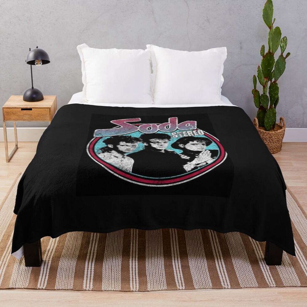 Soda Stereo Band. Throw Blanket