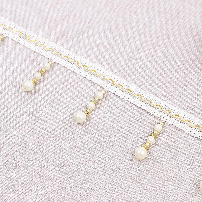 11 метров искусственный жемчуг кисточка кружевная отделка занавес швейный аксессуар обивка штор бисер отделка бахрома DIY домашний декор