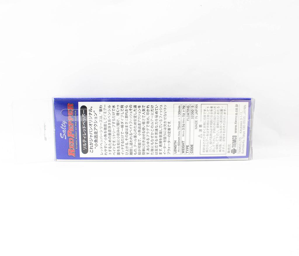 Tiemco Красный Перец Соленый Микро 60 мм 3,5 грамма Тонущая Приманка SRPM-35 (7066)