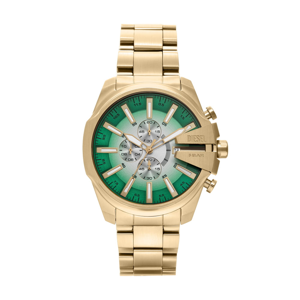 Dijelsigye Dz4684 (Mega Chief Slim) Mega Chief Slim Chronograph Men'S Metal Watch