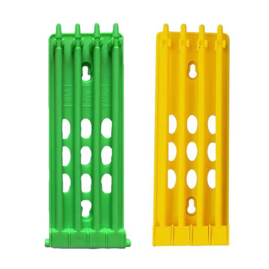 Долговечная стойка для ножек птиц с 4 рядами отделений, отличная рамка-держатель для колец для ножек голубей