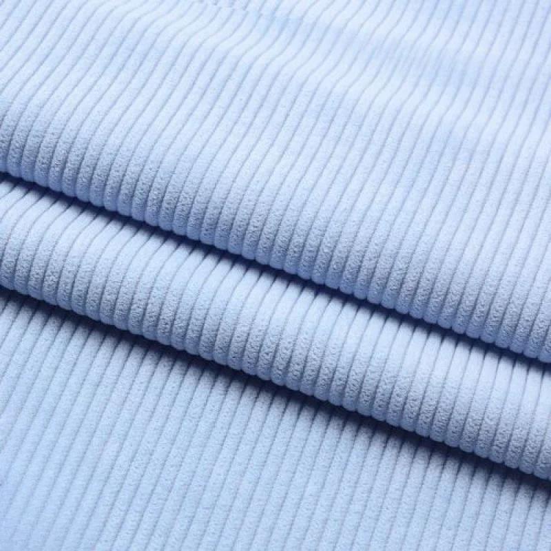 100x140cm Solid Color Corduroy Fabric Shirt Children's Cotton Jacket Sweater Sofa Velvet Cloth Lining DIY Sewing Brocade