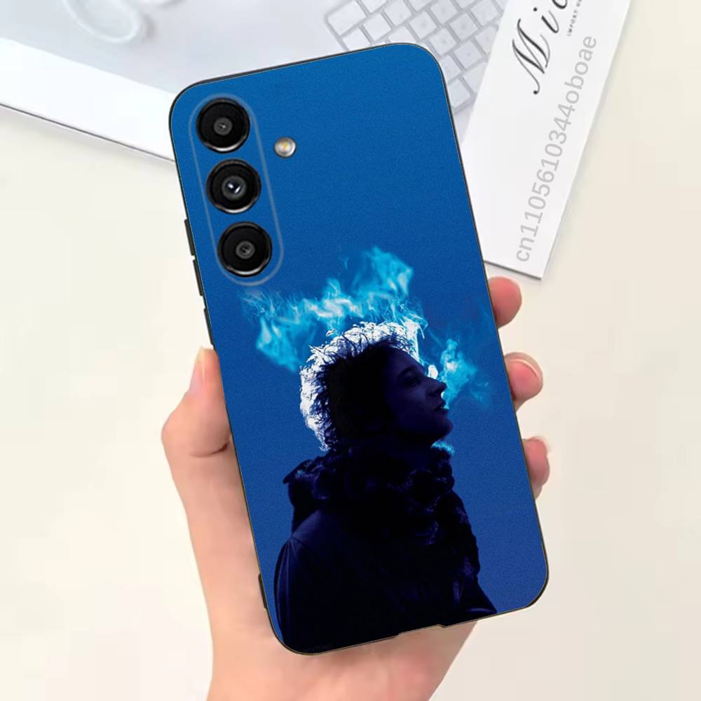 Singer G-Gustavo Cerati Phone Case For Samsung S25,24,21,22,23,20,S30,Ultra,Plus,Fe,Lite,Note,5G Black Cover