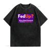 FedUp Give God Control Psalm 34 19 Christian Bible Jesus T Shirt vintage Washed Slightly Top For Everyday Wear designer clothes