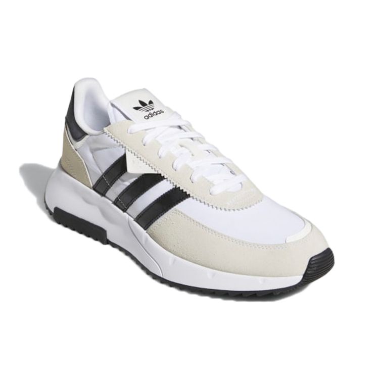 Adidas Retropy F2 Footwear White Core Черные кроссовки унисекс Cloud-White GW5473