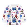 Children's Fashion Suit Skirt Round Neck Long Sleeve Top Pants