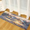 Christmas Kitchen Sand Carpet Doormat Long Floor Mat