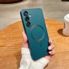 Роскошный Матовый Магнитный Чехол для Телефона Для Samsung Galaxy S26 S25 S24 S23 S22 S 26 Ultra Plus S26Ultra Для Magsafe Силиконовый Мягкий Чехол
