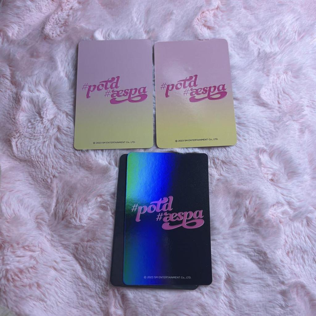 [USED] Aespa Potd Winter Trading Card Md Special Exhibition