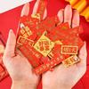 40pcs DIY Mini Couplet Stickers Good Luck Spring Festival Couplet Stickers  Home Decoration