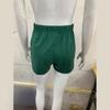 Y2K Весенне-летние свободные зеленые повседневные модные персонализированные шорты с принтом