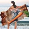 Towel Film Beach Bath Quick-Drying Lightweight Portable Sauna Camping Swim R-RatatouilleS-ES Pool Travel