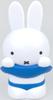 Hassie Top-in Piggy Bank Miffy 15cm Blue Soft Vinyl Figure MF-8241