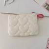 Candy Color Mini Clutch Bags Quilted Female Handbags Portable Storage Bag