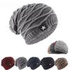 1pc Slouchy Adult Winter Beanie Hat Warm Casual Outdoor Pullover Cap Thick Sport Soft Comfortable Unisex Bonnet for Daily Sports