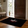 Floor Mat Soft Flannel Rug Non-Slip Absorbent Mat for Bathroom Bedroom Home Decor Rock Band S-slipknot