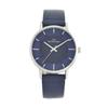 Часы повседневные простые аналоговые водонепроницаемые часы стильные синие [The House] MCA5002-NV1B мужские