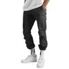 Men Cargo Pants Drawstring Waist Casual Trousers Multi-Pocket Loose Joggers Athletic Trousers for Daily Wear Exercise Street