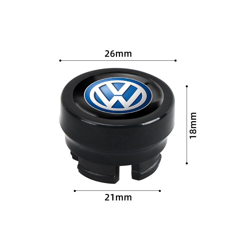 VW Car Cigarette Lighter Cover DustProof Decoration Cap For Volkswagen VW Scirocco GOLF MK6 Polo Tiguan PASSAT