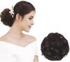 India Fashion kart Великолепный вид кудрявая рафаль пучок шиньон коричневый цвет 35 (грамм) Для Женщин Девочек Свадебный Мгновенно Готовый Для Вечеринки Свадьбы Годовщины Семьи