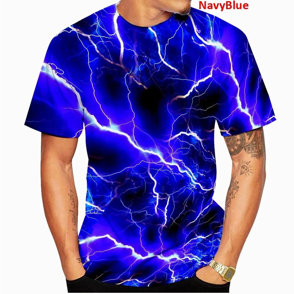 Летняя модная мужская футболка с 3D-молнией и принтом унисекс Harajuku Повседневная футболка с коротким рукавом