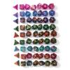 7Pcs/set Acrylic For TRPG DND 7-Die Table Game Polyhedral Dice DND Dice Game Dice