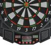 Dart Board Set, Electronic Dartboard with LED Digital Score Display, Soft Tip Darts, 27 Games, Speaker Sound