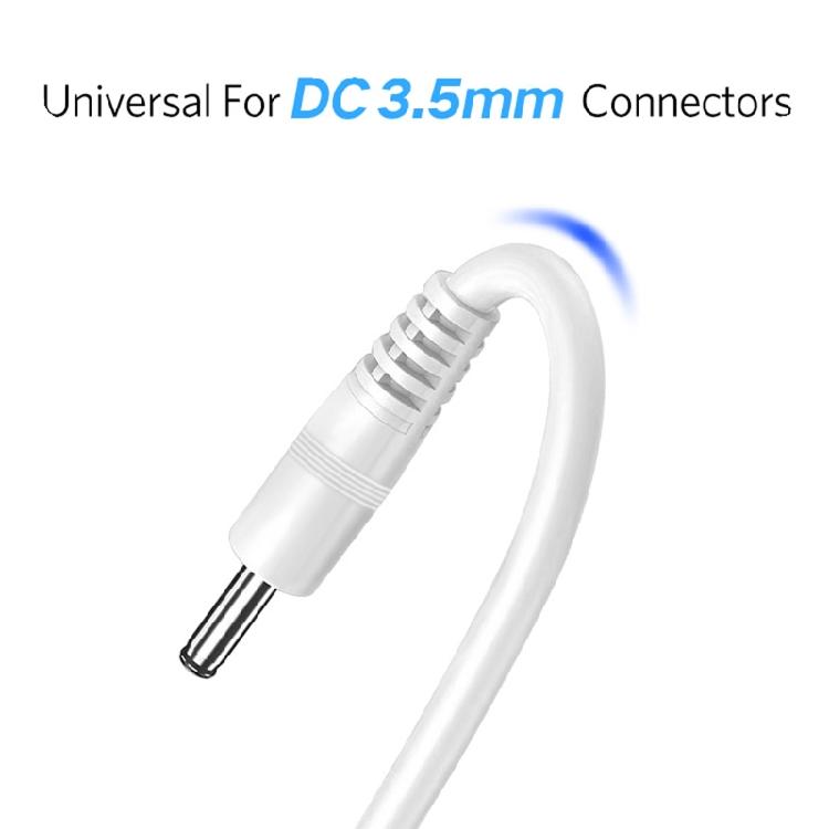 Преобразователь питания USB Type-A Male в DC Power Male Plug Jack 3,5 мм x 1,35 мм