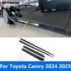 Для Toyota Camry 2024 2025 Углеродное волокно Боковая линия двери Полоса Накладка на порог кузова Накладка Наклейка Внешние аксессуары Стайлинг автомобиля