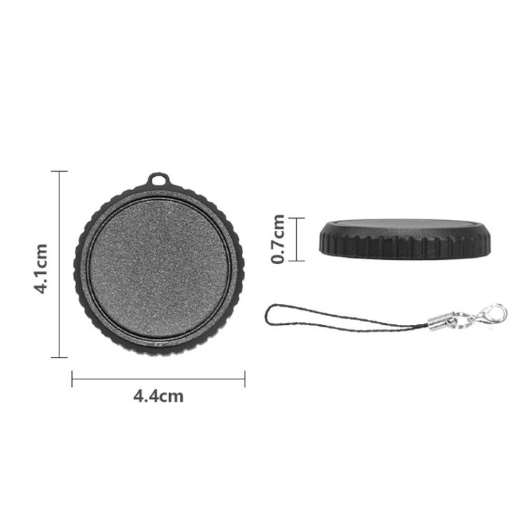 Silicone Lens Cap Protective Cover for DJI Osmo Action 6, 1:1 Mold Anti‑Drop Scratch‑Resistant Lens Protector with Lobster‑Claw Strap