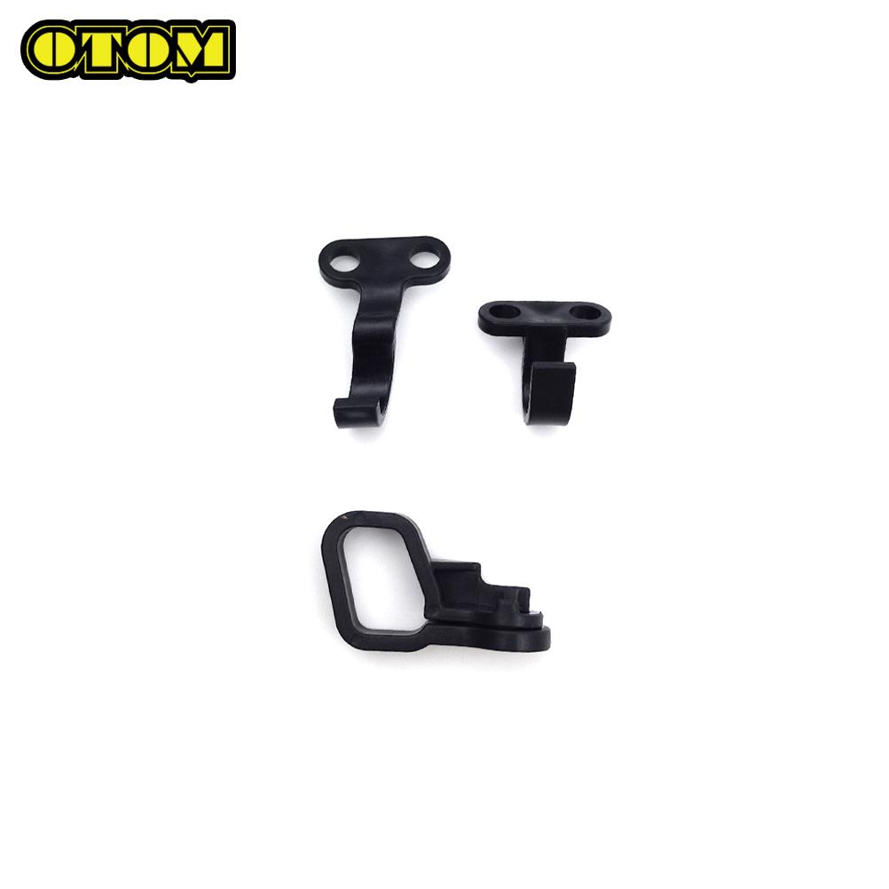 OTOM For YAMAHA Motorcycle Front Rear Brake Cable Clamp Guide Brake Hose Holder Tube Clip YAMAHA YZF YZFX WRF WRFK 250 450 Parts