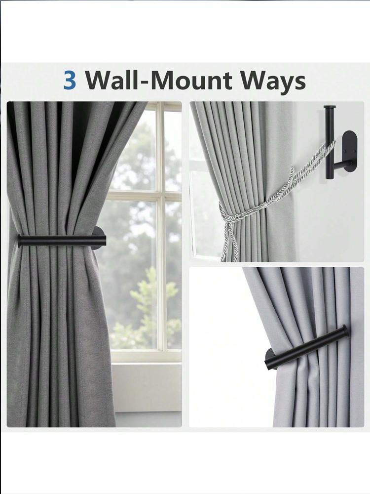 Самоклеящиеся подхваты для штор Подхваты для штор Подхваты для штор без сверления Подхваты для штор Самоклеящиеся крючки для штор Держатель для штор