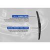 BEMOST Universal U-Type Car Wiper Blade 14"16"17"18"19"20"21"22"24"26" U Hook Windscreen Windshield Rubber Hybrid Auto Wipers