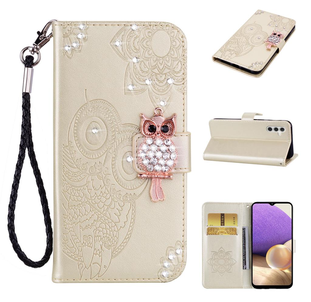 Cute Shiny Wallet Case For Redmi Note 14 13 12 11 10 8Pro iPhone 16E 16 15 14 13 12 11 Pro