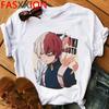 Bakugou My Hero Academia Anime Boku No Hero Academia Summer Top T-shirt Unisex White T Shirt Kawaii 2021 Streetwear Clothes