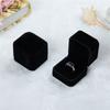 Velvet Ring Holder Earring Storage Jewelry Box Earring Display Case Box Storage Organizer Ring Box