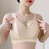 Бесшовное нижнее белье Женский тонкий облегающий бюстгальтер с эффектом пуш-ап, предотвращающий провисание, с амортизацией, дышащий и без косточек
