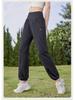 Plus Size Women's Quick-Dry Ice Silk Sun Protection Pants - Slimming, Breathable, Mosquito-Repellent Outdoor Sportswear