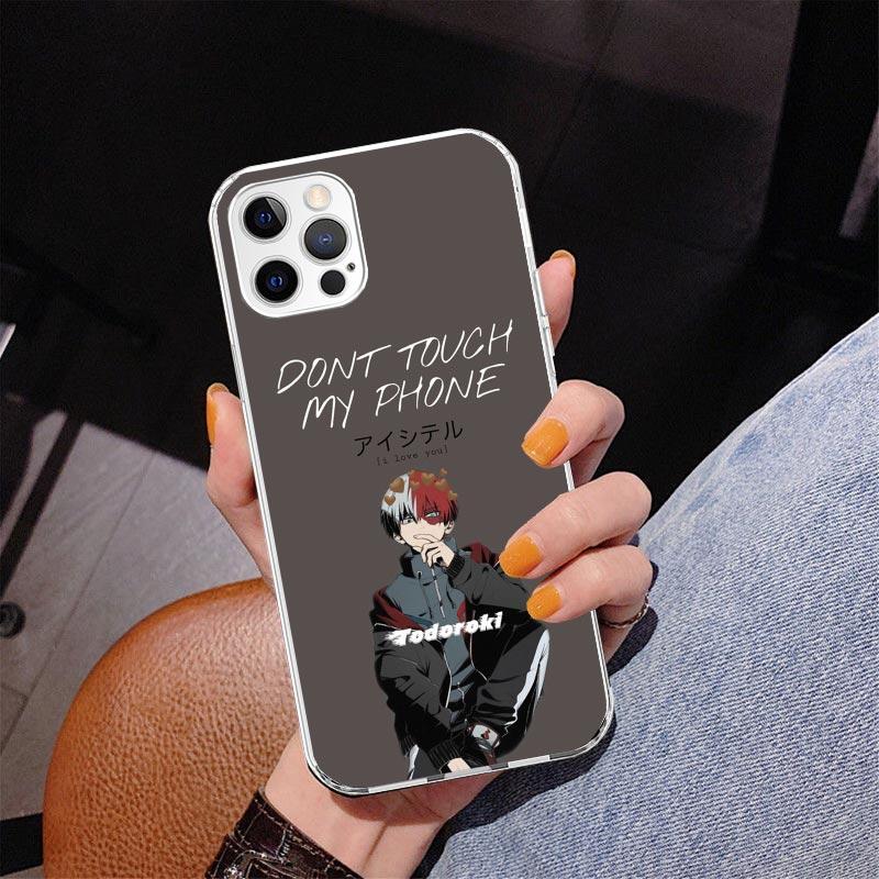 Чехол для телефона Мой герой Тодороки Шото Для iPhone 17 Air 16 Pro Max 16E 15 + 14 Plus 11 12 13 Mini 7 8 SE Подарок Печатная крышка Fundas 17