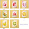 Single-Pack Japanese Cartoon-Style Realistic Fruit Series Sticky Notes, Planning Notepaper
