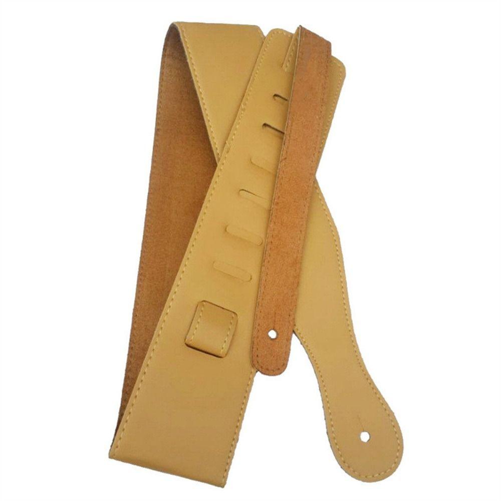 Плечевой ремень для гитары из ПУ кожи, регулируемый гитарный ремень, ремень для укулеле, гитарные аксессуары